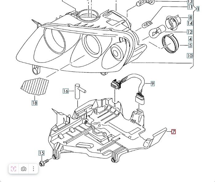 Крепление фары, 4600 рублей, Калининград
