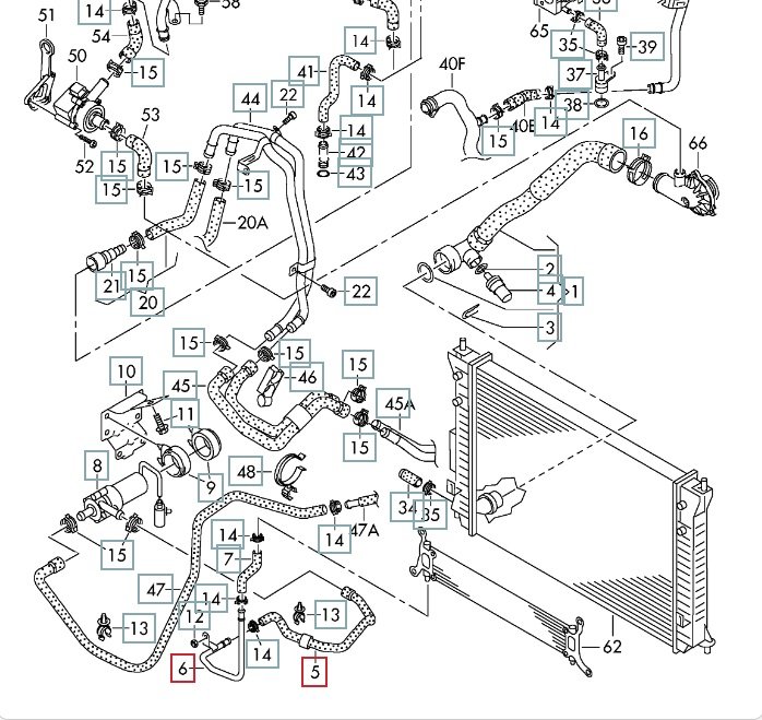 Патрубок системы охлаждения, 1700 рублей, Калининград