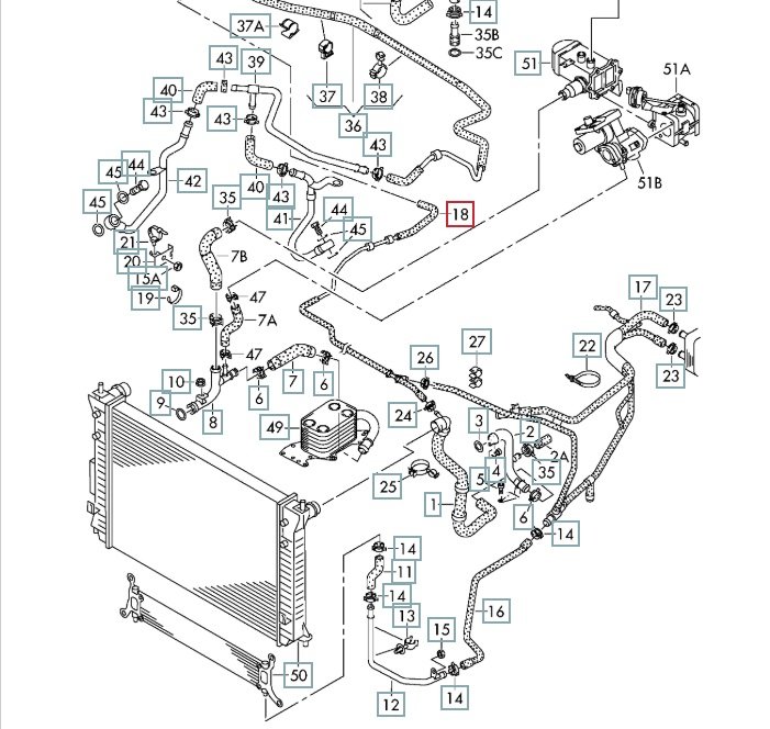 Патрубок системы охлаждения, 1400 рублей, Калининград