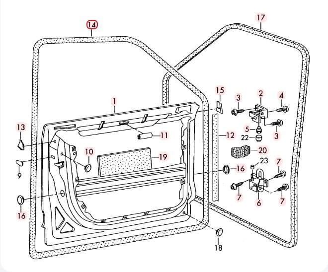 Уплотнитель двери, 1300 рублей, Калининград