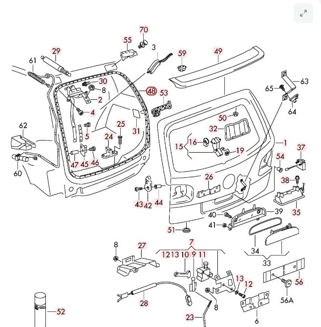 Резинка багажника, 1300 рублей, Калининград