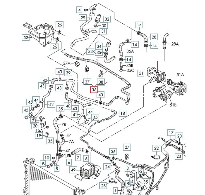 Патрубок системы охлаждения, 1500 рублей, Калининград