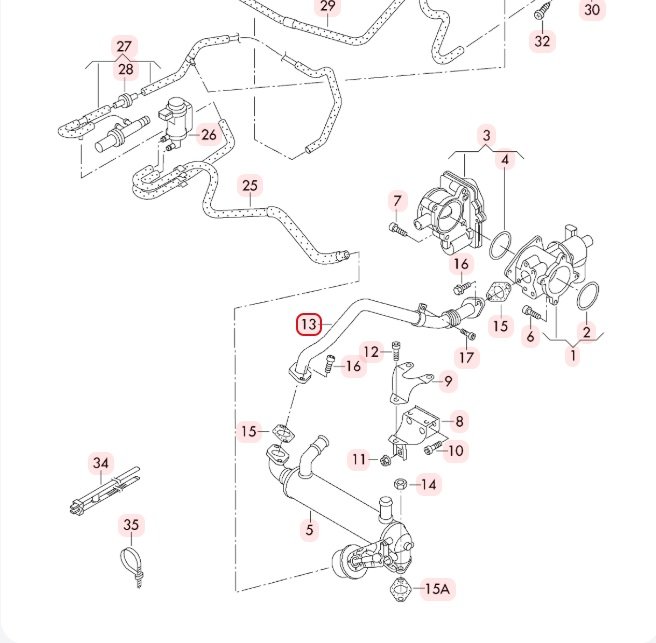 Трубка EGR, 2100 рублей, Калининград