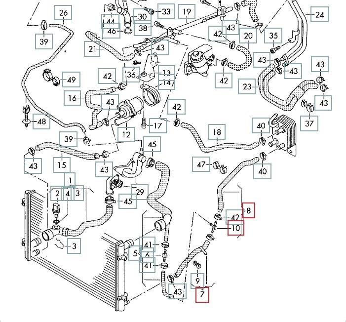 Патрубок системы охлаждения, 1400 рублей, Калининград