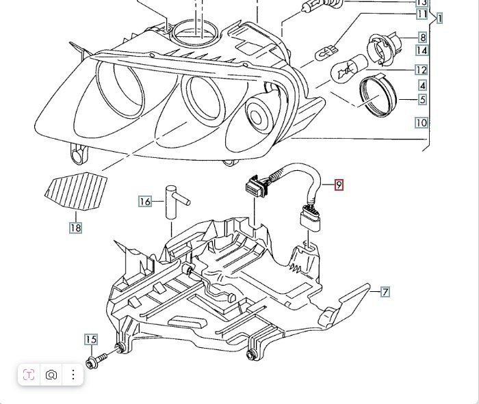 Проводка фары, 2200 рублей, Калининград