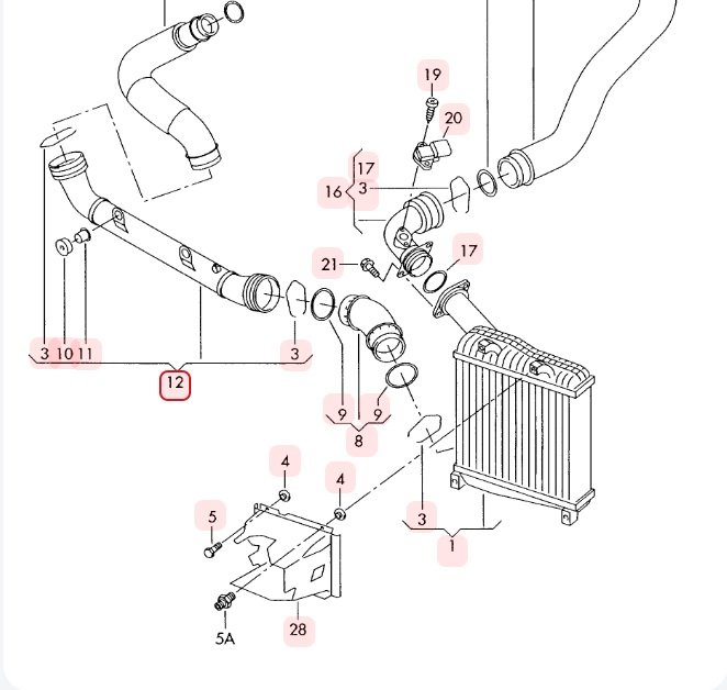 Патрубок интеркулера, 2200 рублей, Калининград