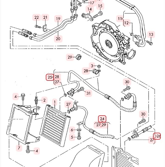 Трубки АКПП, 3400 рублей, Калининград