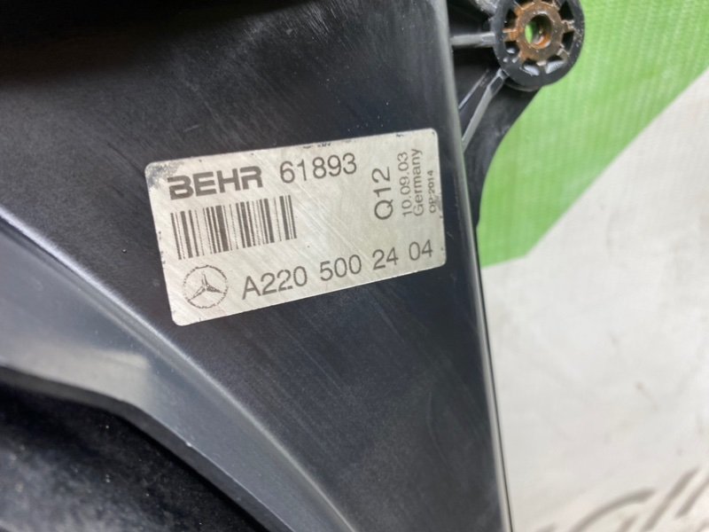 Вентилятор радиатора, 24990 рублей, Калининград