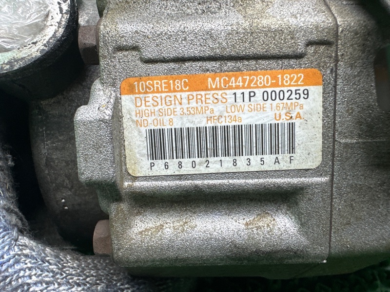 Компрессор кондиционера, 18000 рублей, Москва