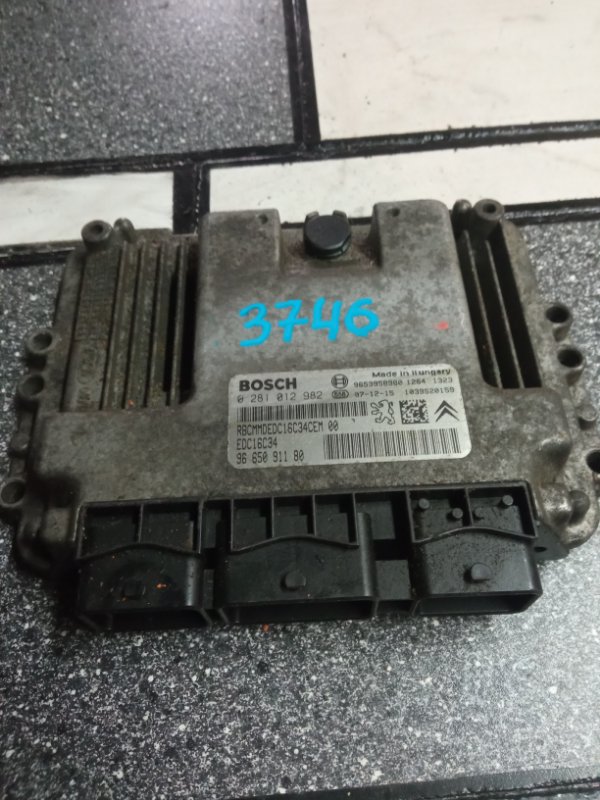 Блок управления двигателем, 3000 рублей, Пуговичино