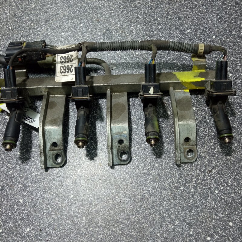 Топливная рейка с форсунками и проводкой, 4000 рублей, Пуговичино