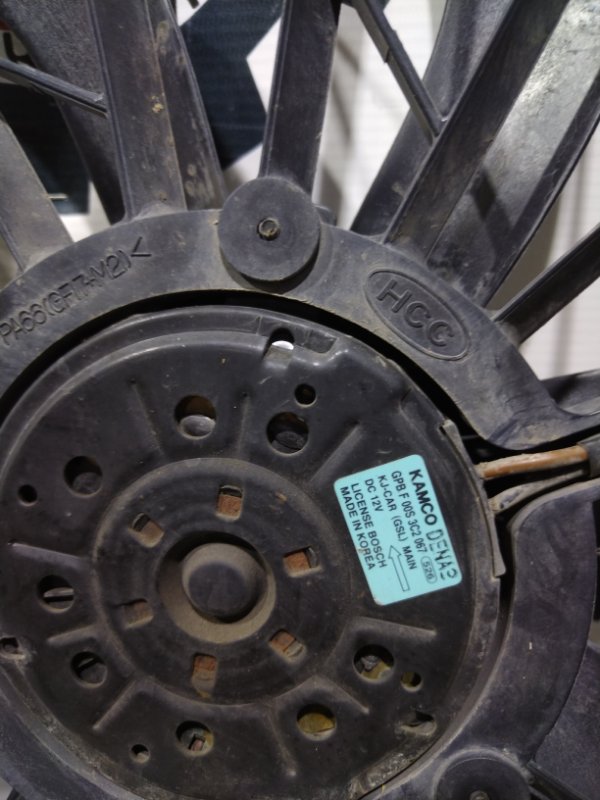 Вентилятор радиатора кондиционера, 17000 рублей, Красноярск