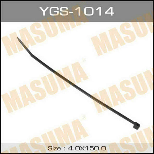 Хомут пластиковый черный MASUMA YGS-1014, 3 рублей, Красноярск