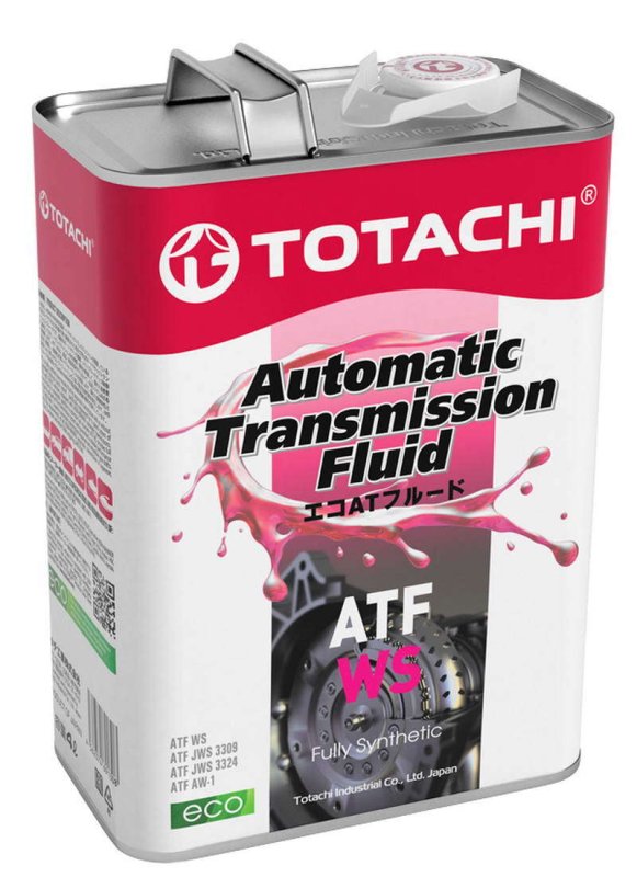 Жидкость трансмиссионная TOTACHI ATF WS 4L, 4200 рублей, Красноярск