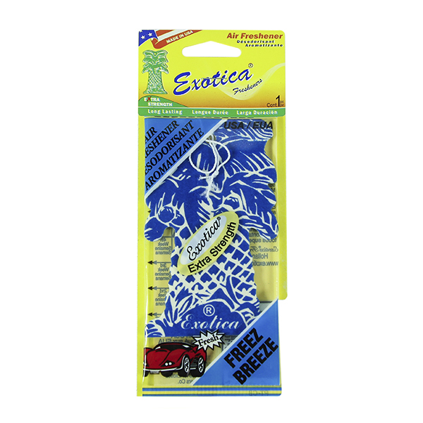 Ароматизатор картонный EXOTICA Palm Tree - Freez breeze PT24C1-FBZ, 50 рублей, Красноярск