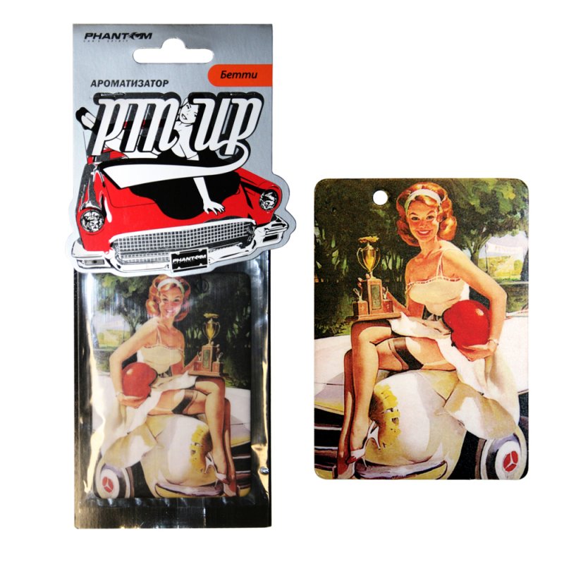 Ароматизатор картонный PIN UP Бетти PH3266, 70 рублей, Красноярск