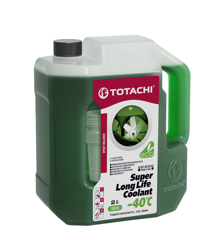 Охлаждающая жидкость TOTACHI SUPER LLC GREEN -40°C 2L, 590 рублей, Красноярск
