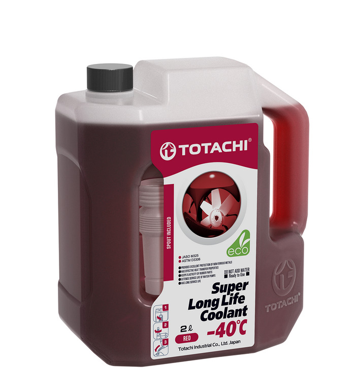Охлаждающая жидкость TOTACHI SUPER LLC RED -40°C 2L, 590 рублей, Красноярск