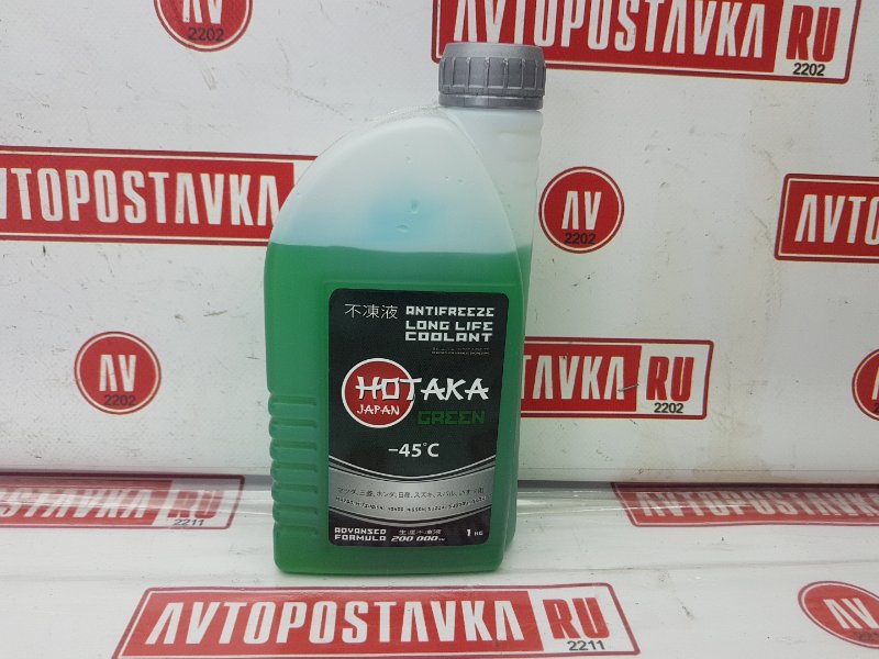 Охлаждающая жидкость HOTAKA GREEN -45C 1L, 220 рублей, Красноярск