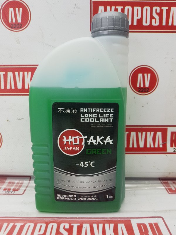 Охлаждающая жидкость HOTAKA GREEN -45C 1L, 220 рублей, Красноярск