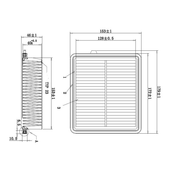 Фильтр воздушный, 350 рублей, Красноярск