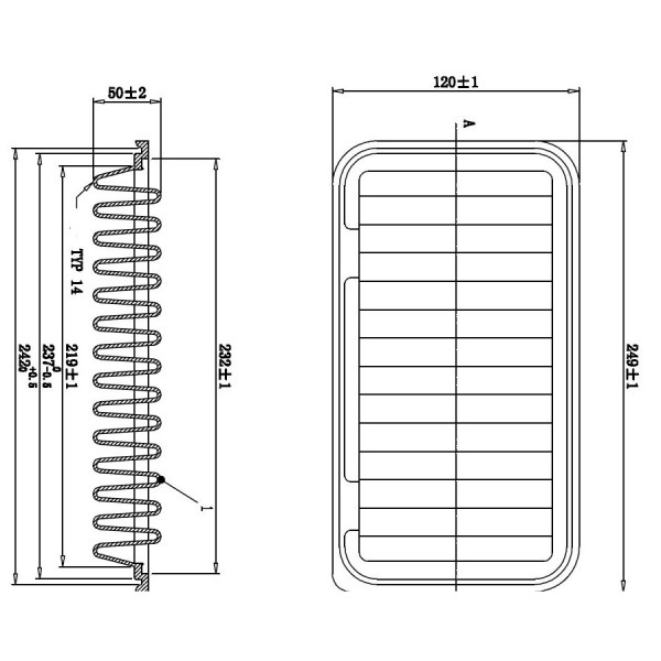 Фильтр воздушный, 350 рублей, Красноярск