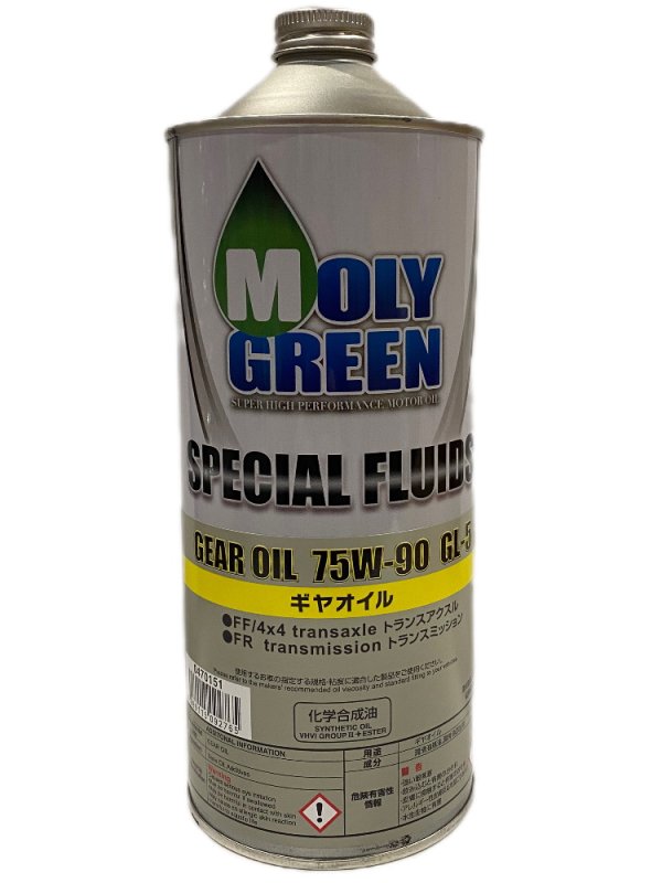 Масло трансмиссионное MOLY GREEN 75W-90 GL-5 1L, 2250 рублей, Красноярск
