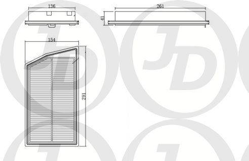 Фильтр воздушный, 400 рублей, Красноярск