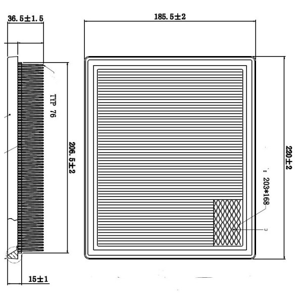 Фильтр воздушный, 350 рублей, Красноярск