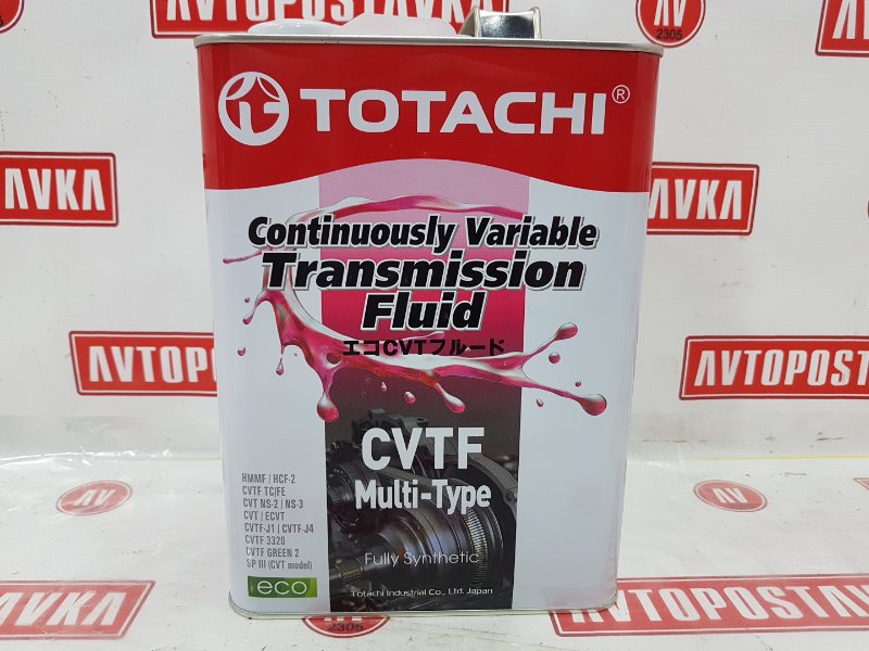 Жидкость трансмиссионная TOTACHI CVT MULTI-TYPE 4L, 4350 рублей, Красноярск