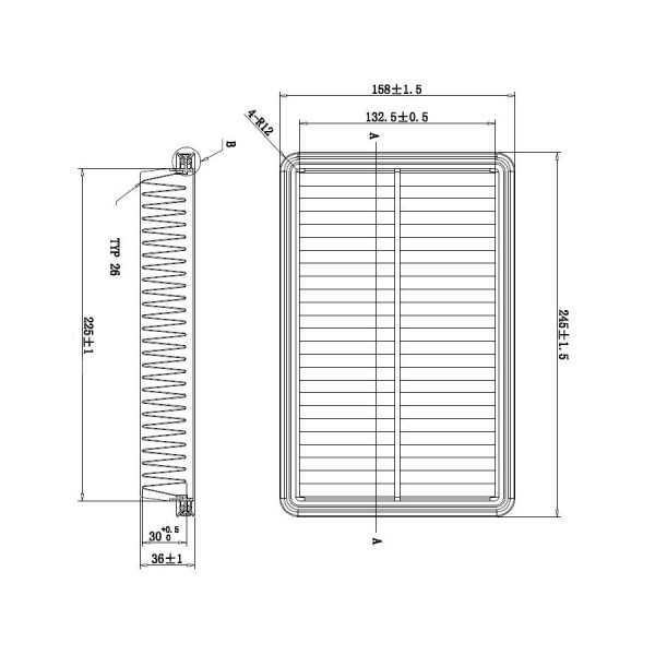 Фильтр воздушный, 300 рублей, Красноярск