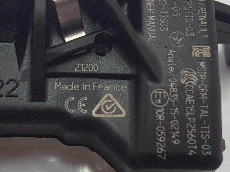 Датчик давления в шинах, 2450 рублей, Красноярск