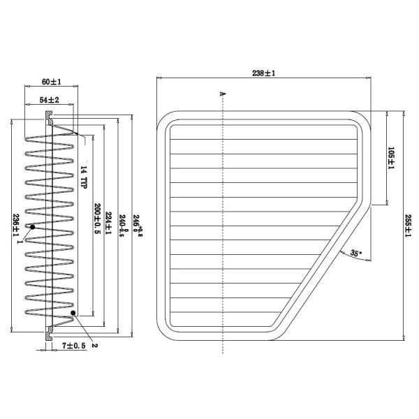 Фильтр воздушный, 360 рублей, Красноярск
