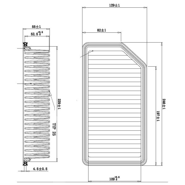 Фильтр воздушный, 300 рублей, Красноярск