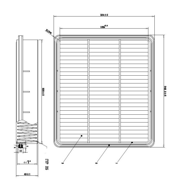 Фильтр воздушный, 400 рублей, Красноярск