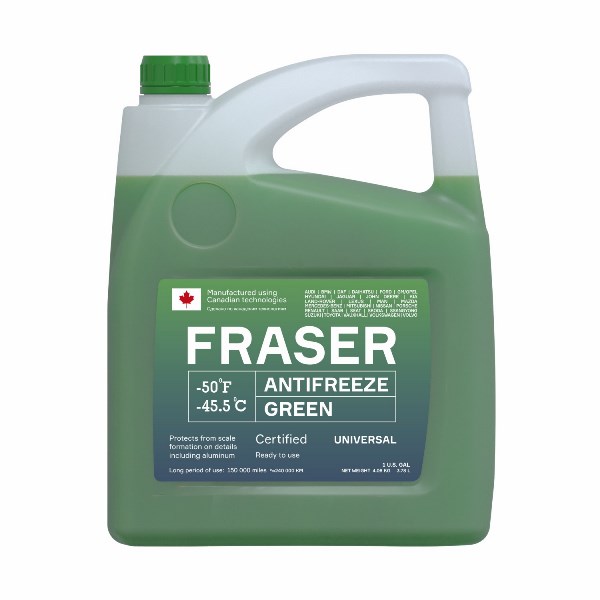Охлаждающая жидкость FRASER GREEN -45.5°C 3.78L, 900 рублей, Красноярск