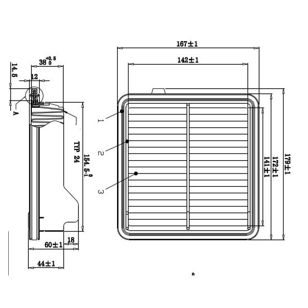 Фильтр воздушный, 400 рублей, Красноярск