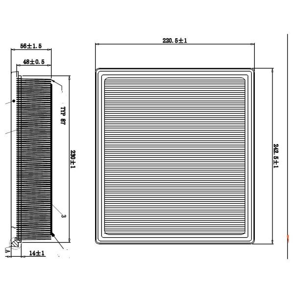 Фильтр воздушный, 350 рублей, Красноярск