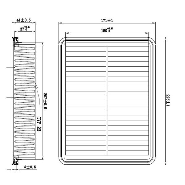 Фильтр воздушный, 350 рублей, Красноярск