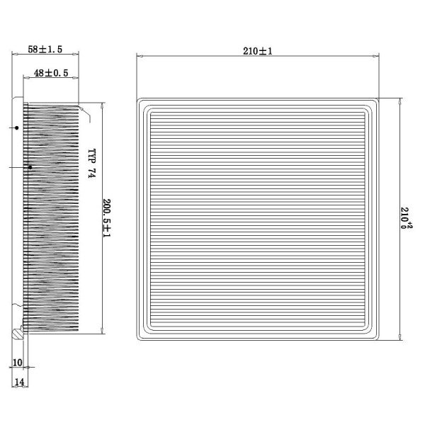 Фильтр воздушный, 350 рублей, Красноярск