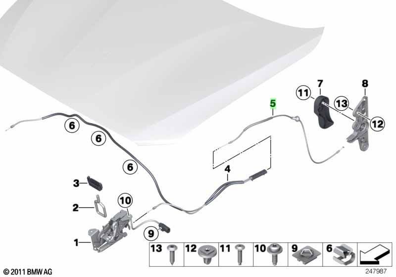 Трос капота, 1000 рублей, Красноярск