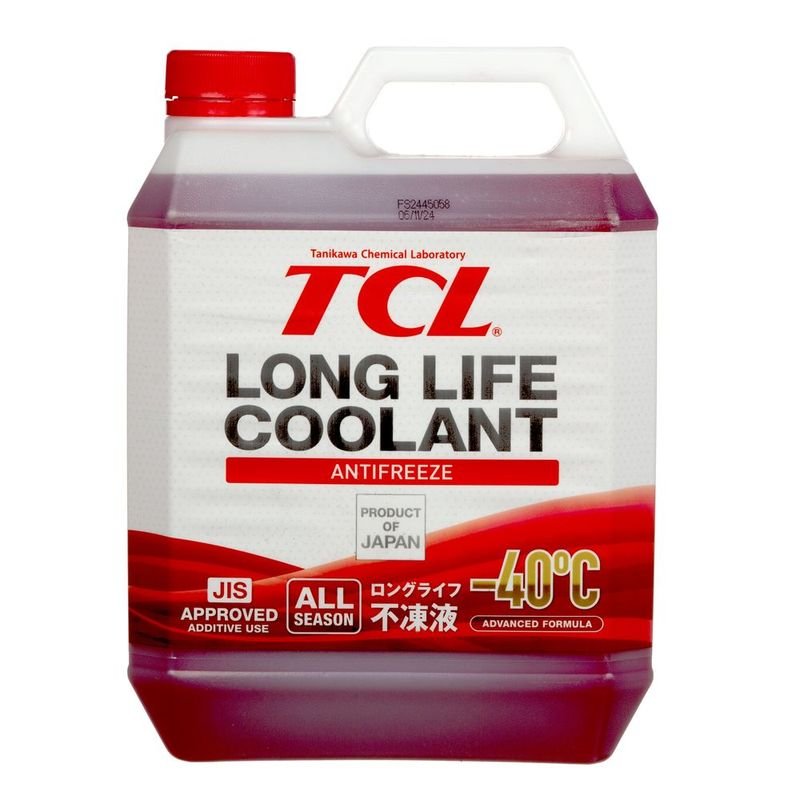 Охлаждающая жидкость TCL LLC RED -40C 4L, 2500 рублей, Красноярск