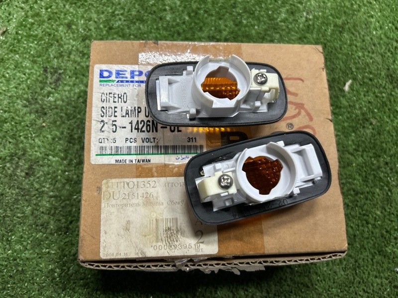 Повторитель поворота в крыло, 1000 рублей, Пешки