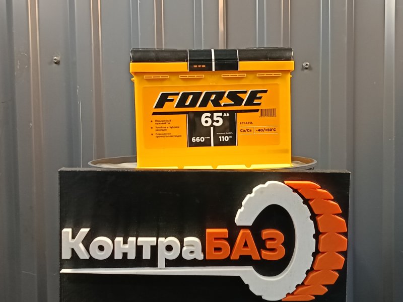 Аккумулятор Forse 65, 8900 рублей, Красноярск