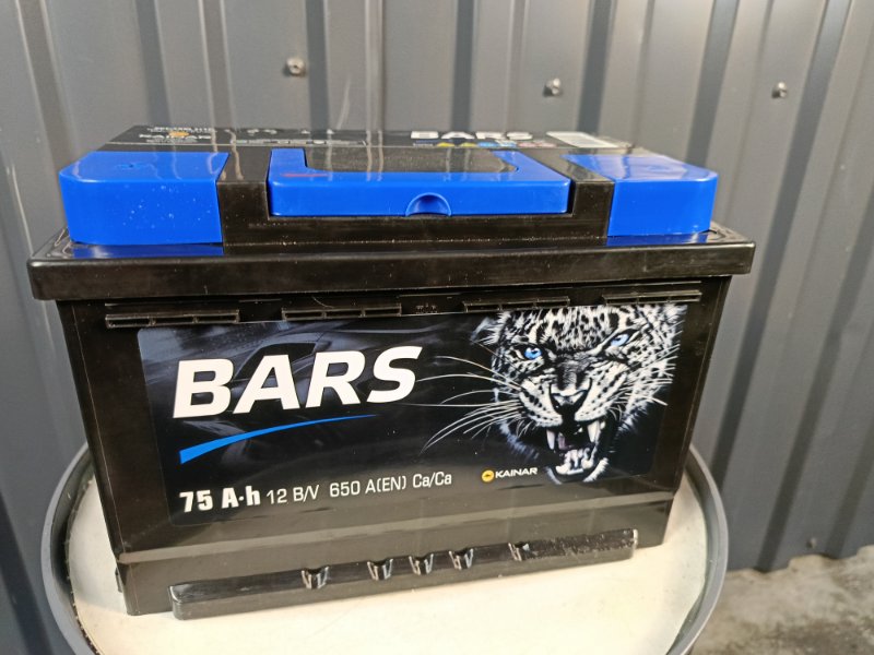 Аккумулятор Bars 75, 8400 рублей, Красноярск