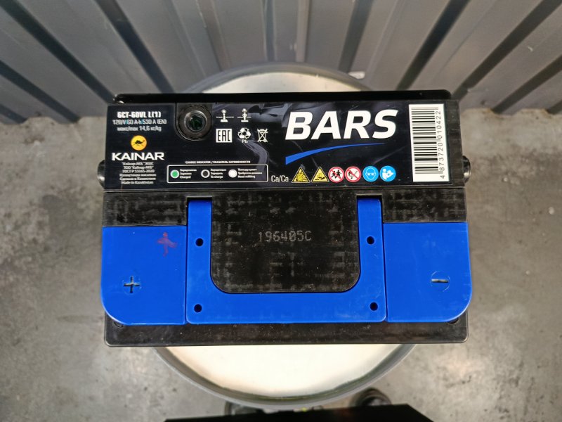 Аккумулятор Bars 60, 6600 рублей, Красноярск
