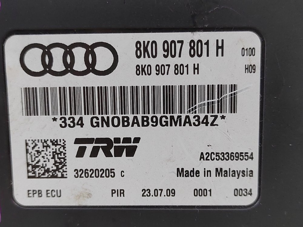 Блок управления стояночного тормоза, 500 рублей, Москва