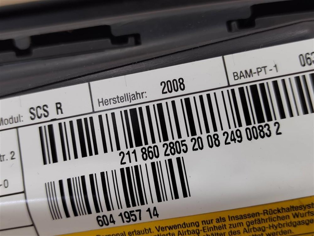 Подушка безопасности в сиденье, 1000 рублей, Москва