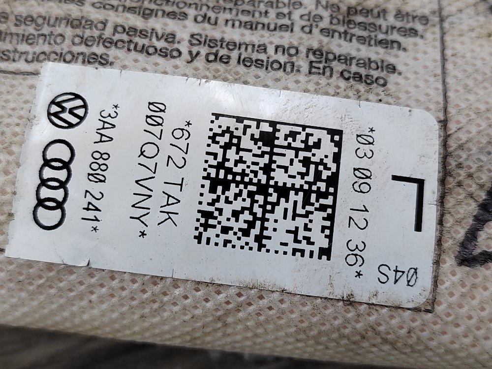 Подушка безопасности в сиденье, 2500 рублей, Москва