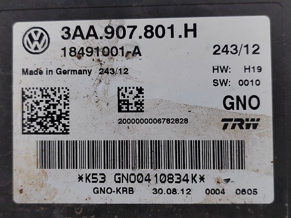 Блок управления стояночного тормоза, 2000 рублей, Москва